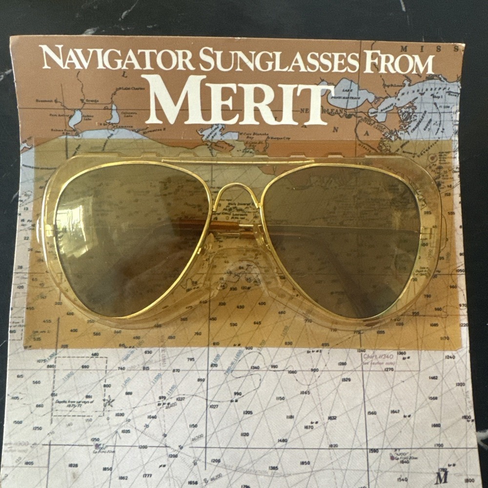 Cigarettes, Promotional, "Merit" Navigator Sunglasses , Sealed